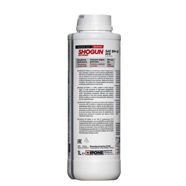 Моторна олива IPONE SHOGUN OFF-ROAD 10W-40 1Л, фото 2