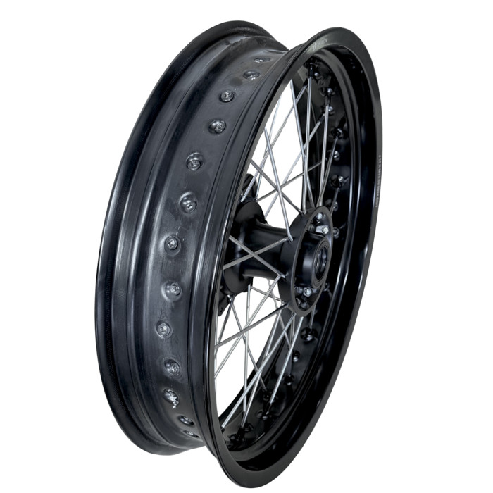 Обід передній зібраний (мотард) UNISON J17*MT3.50 0924 DOT