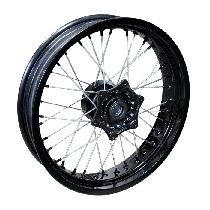Обід передній зібраний (мотард) UNISON J17*MT3.50 0924 DOT
