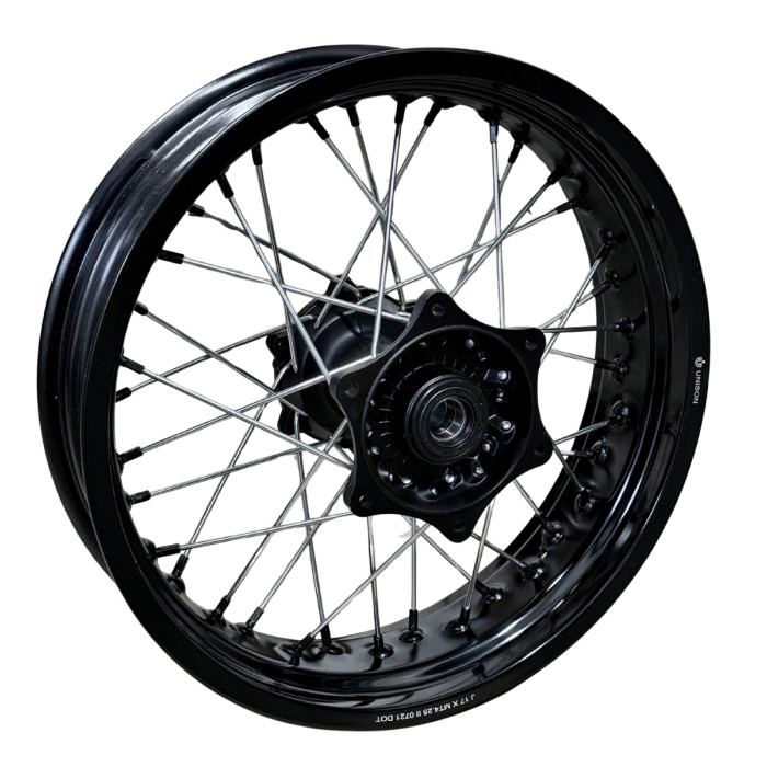 Обід задній зібраний (мотард) UNISON J17*MT4.25 II 0721 DOT