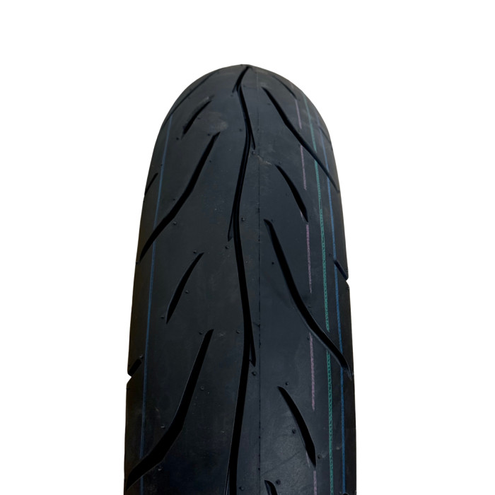 Резина передня (мотард) Kenda K711 120/70 - 17 58H у комплекті з камерою і фліппером